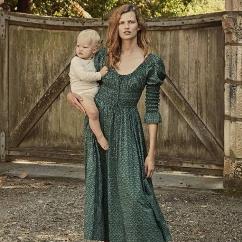 DÔEN Green Kaira Dress XS